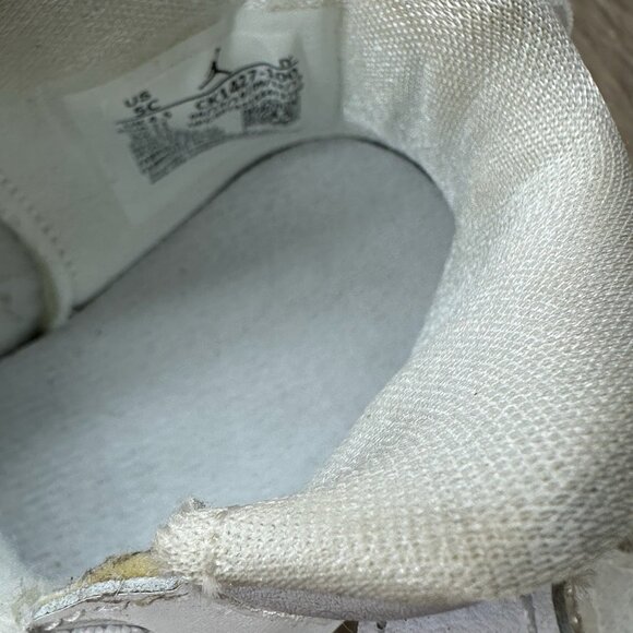 Nike Air Jordan CK1427-100 B'Loyal Sneakers Infant Boys 5C Lace-up White - Picture 8 of 10